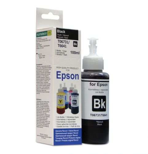 ������� Epson L-����� (Hameleon Ink, Revcol), black, 100��.