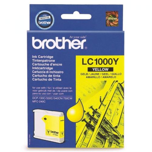 �������� Brother LC-1000 Y - DCP-130C/330C/350C/540CN/560CN/750CW/770CW/MFC-240C (0.4�) �����*