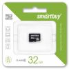 ����� ������ microSDHC,32��, SmartBuy (SB32GBSDCL10-00), ����� 10 (��� ��������) ����� ������������,