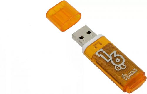 ������ 16 Gb, USB 2.0 SmartBuy Glossy Series, ���������