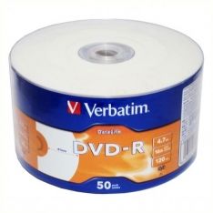 ���� DVD-R  50 ��. Verbatim  4.7��, 16x,  Ink Print Professional Cake Box (43744)*