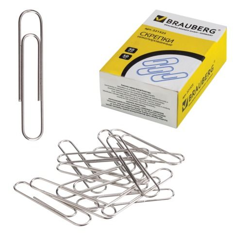 ������� 50 ��, BRAUBERG, ��������������, � ����.������� (100 ��.) (221525)*