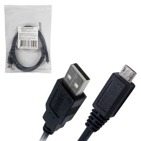 ������ Defender USB-microUSB , ��� ����������� ����������� ��������� � ��������� 2.0, 1.8 � (87459)*