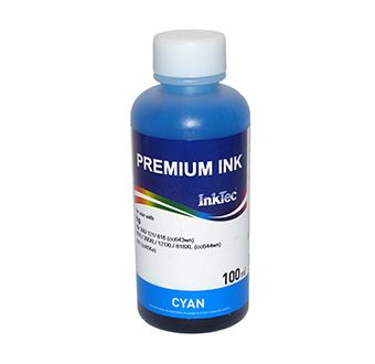 Чернила HP 121/901 (InkTec) (H4060-100MC), cyan, 100мл.*