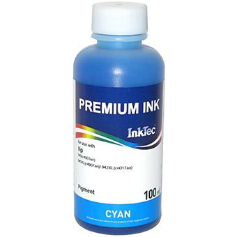 Чернила HP 940/942/932/933 (InkTec) (H8940-100MC), cyan, пигмент, 100мл.*