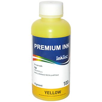 Чернила HP 940/942/932/933 (InkTec) (H8940-100MY), yellow, пигмент, 100мл.*