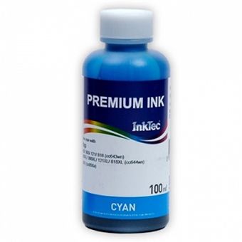 Чернила HP 122 (InkTec) (H1061-100MC), cyan, 100мл.*